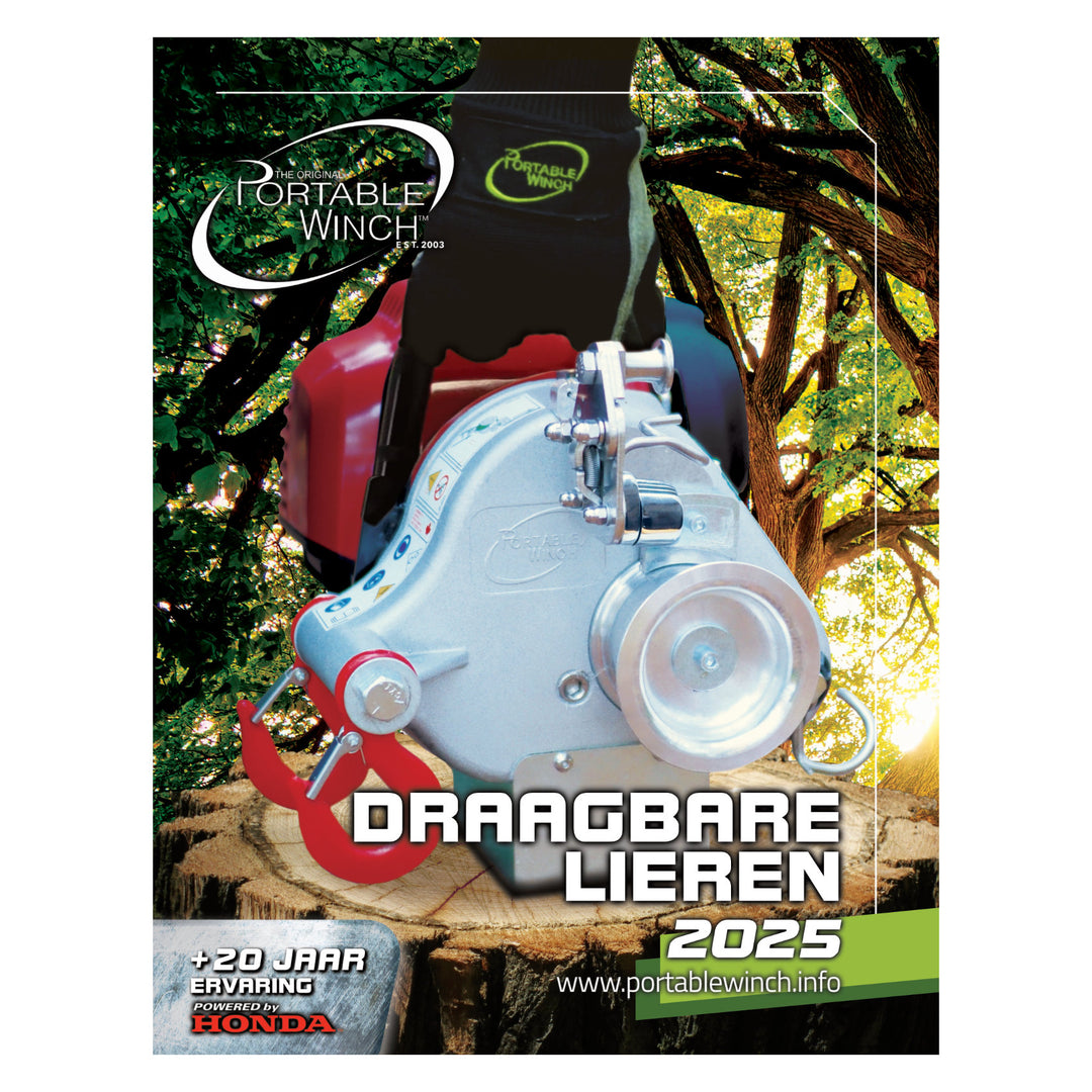 Mini-catalogue de treuils portables néerlandais 2025