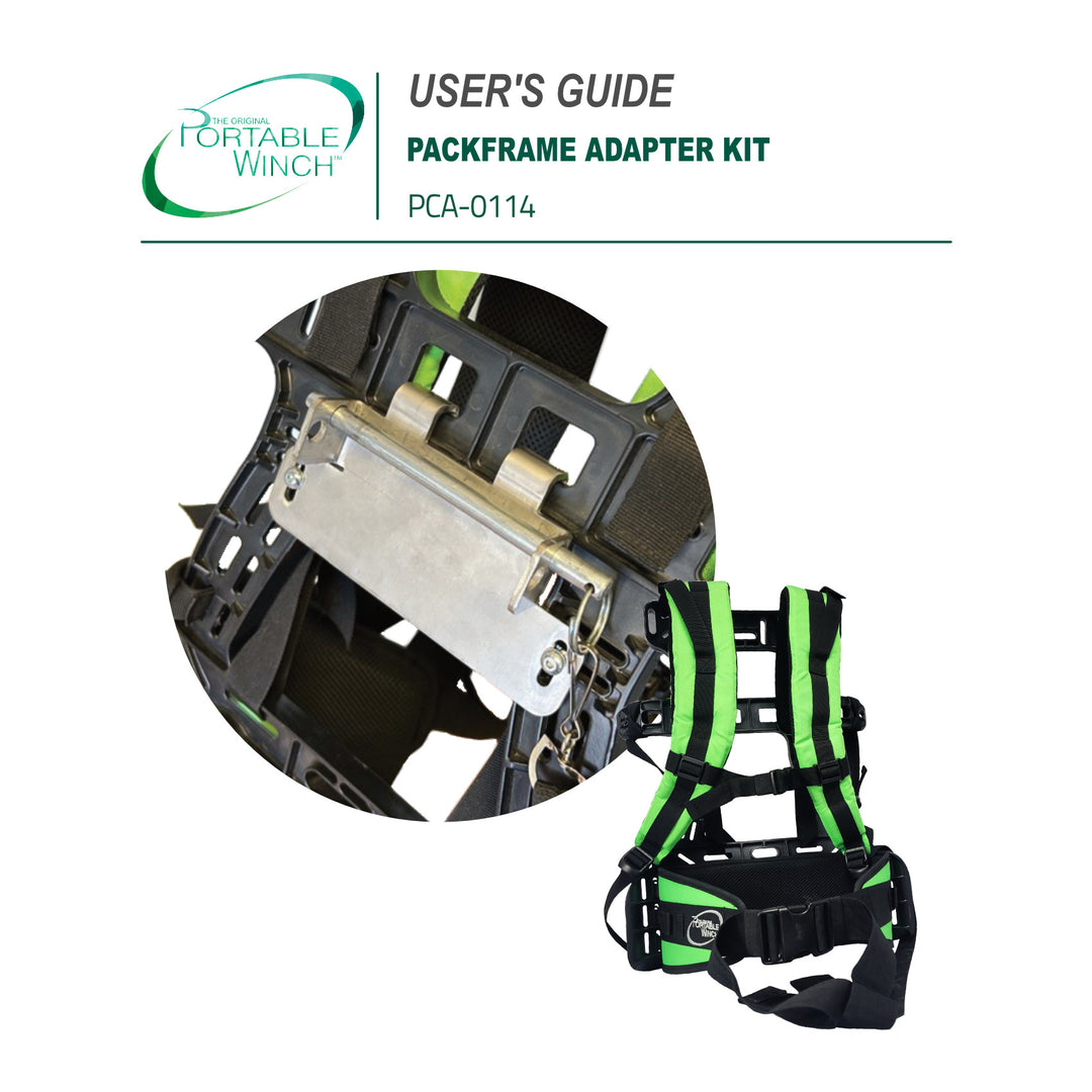 ADAPTEUR POUR HARNAIS DE TRANSPORT - INSTRUCTIONS