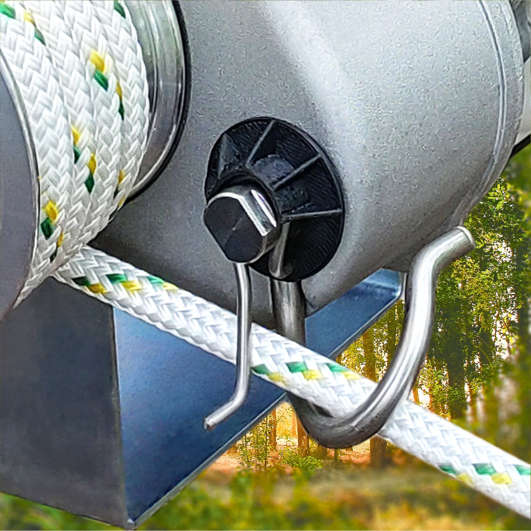 Entry Hook with Tension Rod – Portable Winch AT