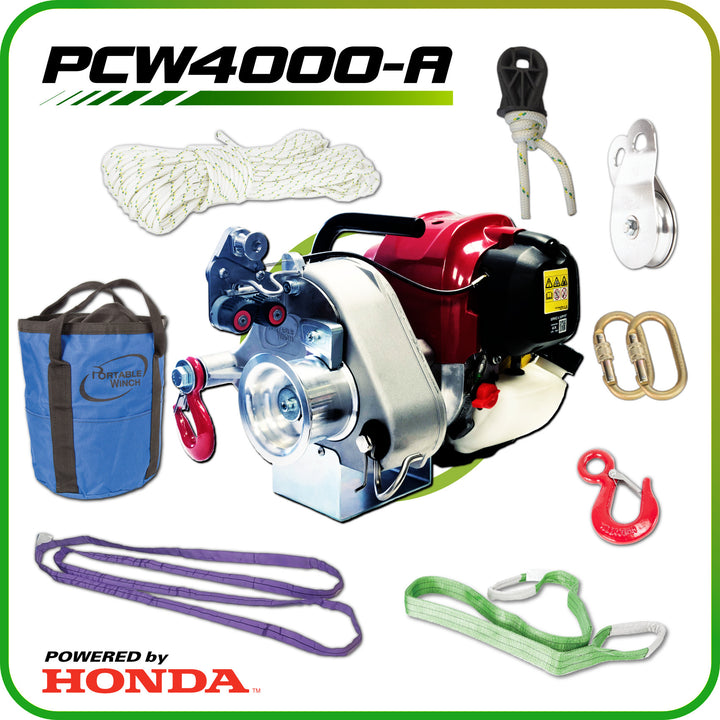 GX50 Petrol-Powered Portable Winch