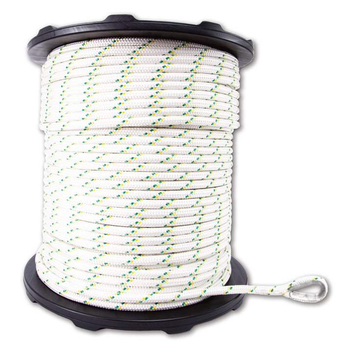 Cordes polyester double tresse Ø 12 mm avec épissures et cosses