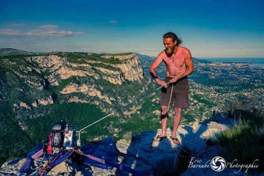 Portable Winch - Slackline World Record