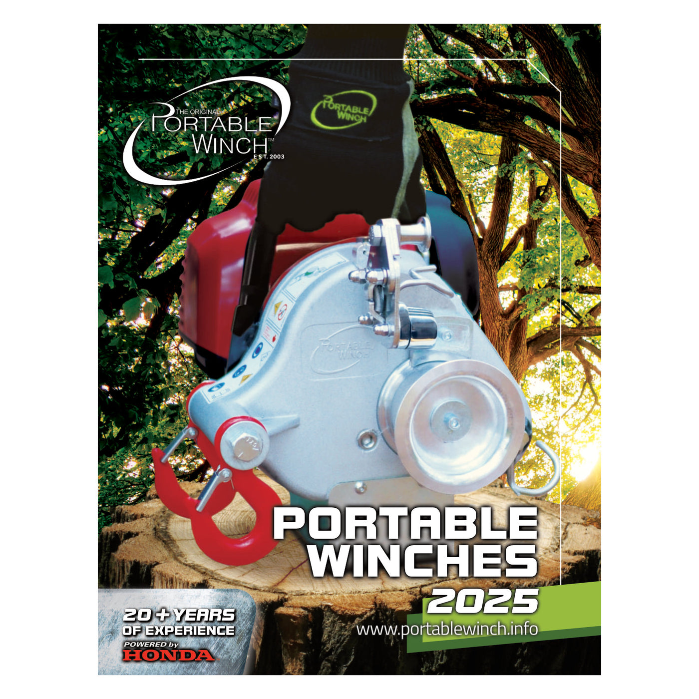 2025 English Portable Winch Mini-Catalog