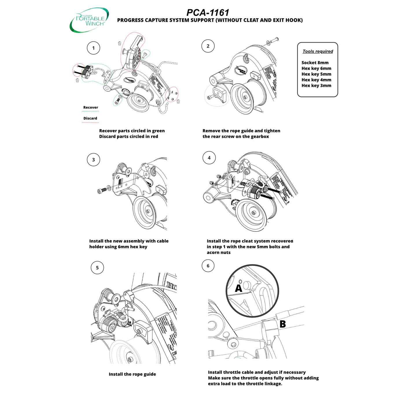 PCA-1161<BR>StützeT Rückrollschutzmechanismus