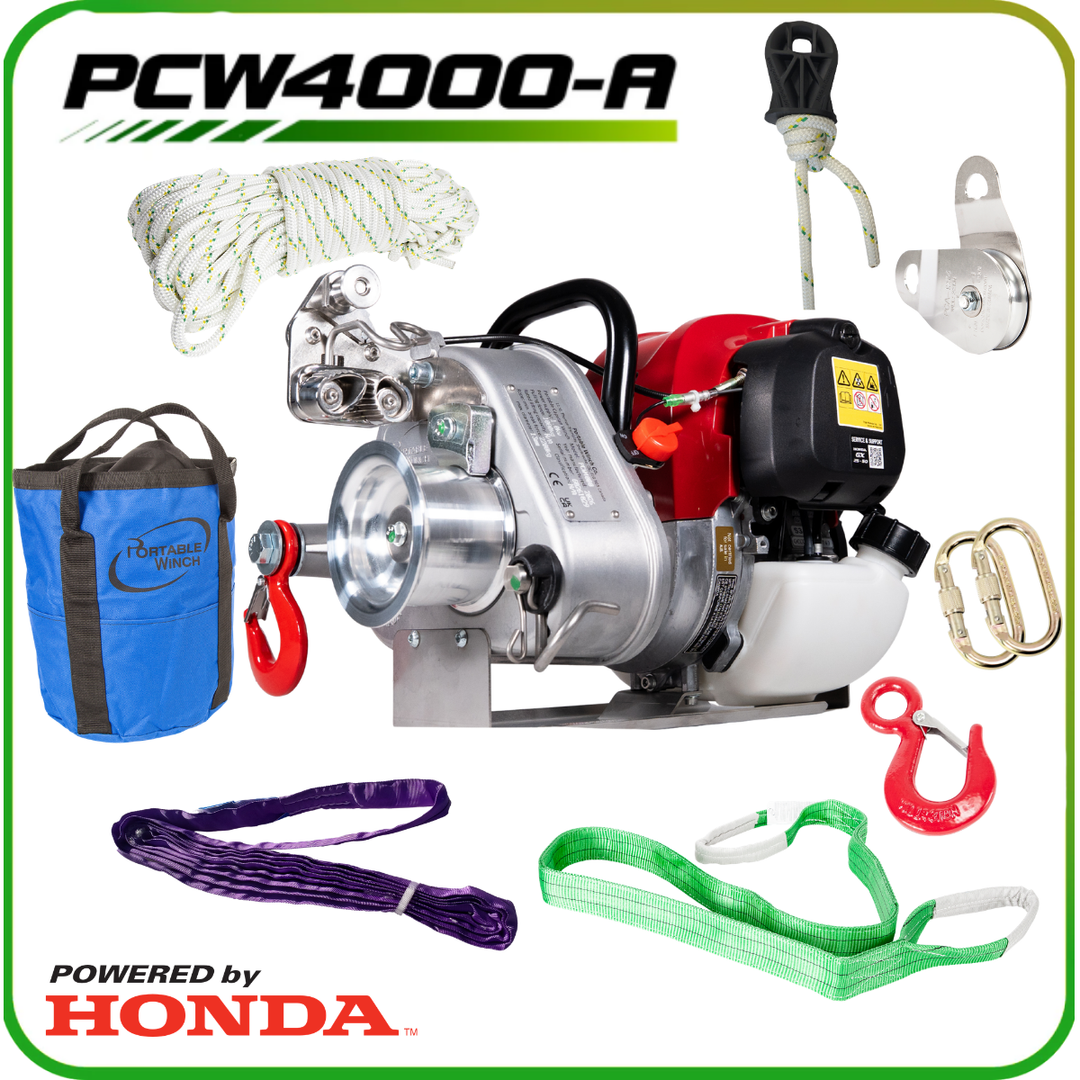 GX50 Petrol-Powered Portable Winch