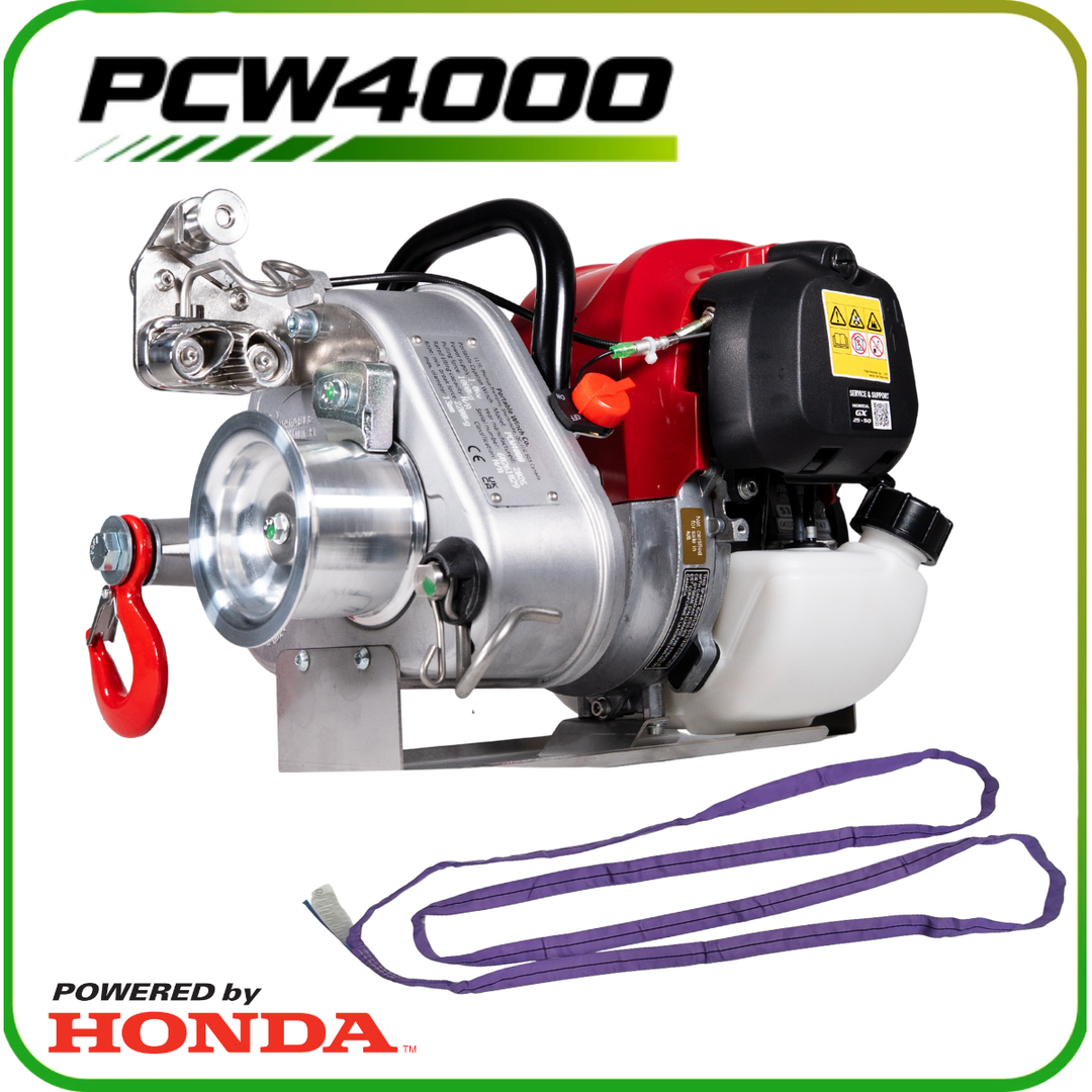 GX50 Petrol-Powered Portable Winch