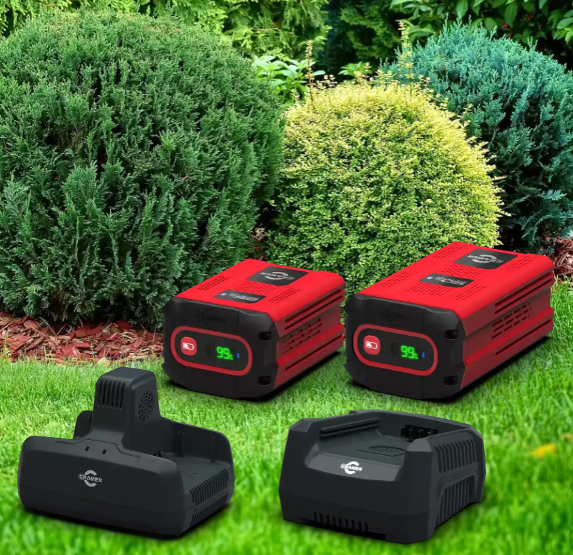 Windenbatterie und Ladegerät Cramer