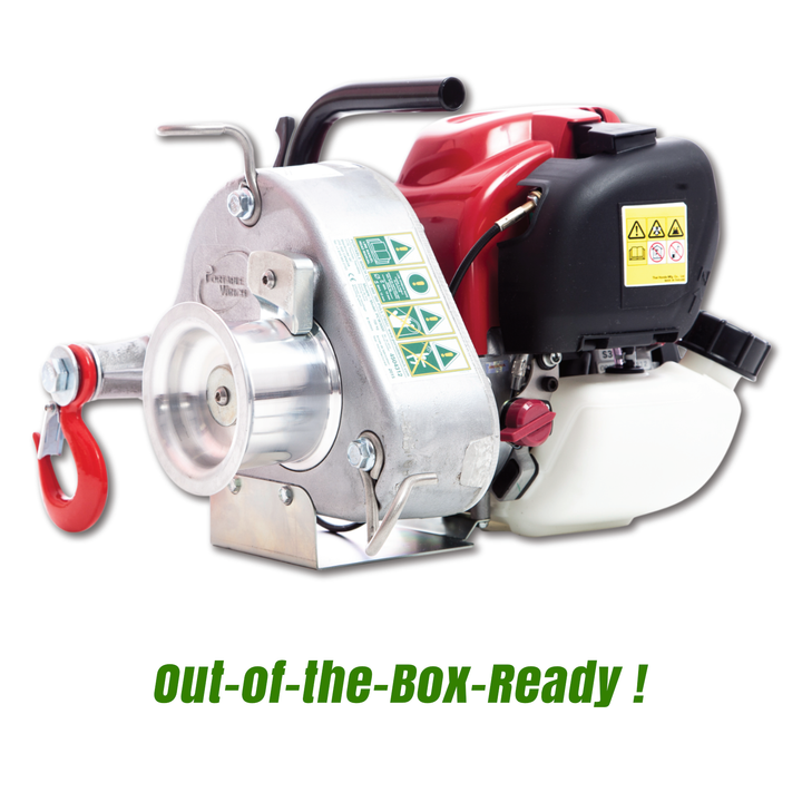 GX35 Petrol-Powered Portable Winch
