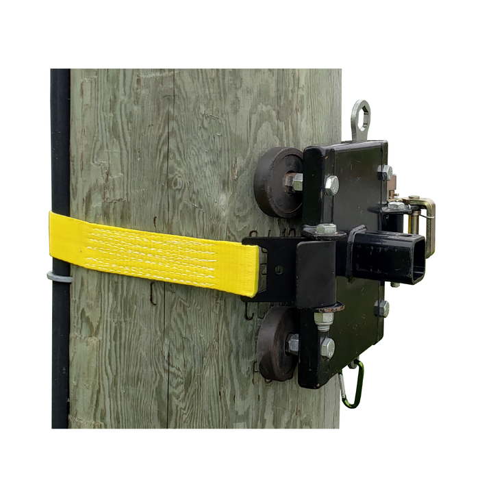 SUPPORTS DE TREUIL POUR TIRE VERTICALE