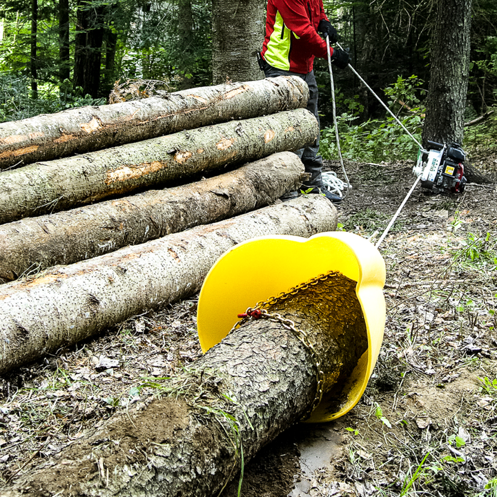 Skidding cone for logs