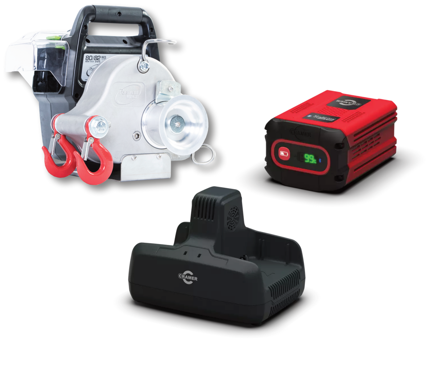 PCW3000-Li Battery-Powered Winch