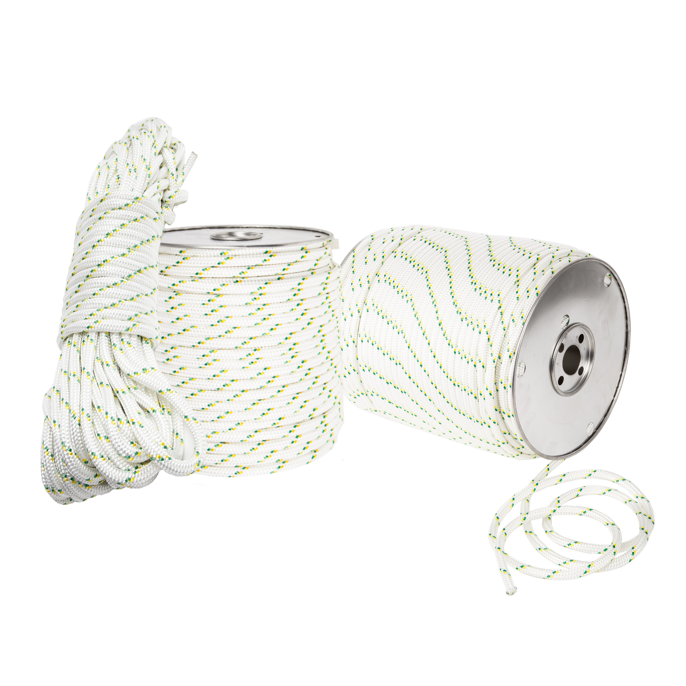 Cordes en polyester double tresse Ø 10 mm (3/8")