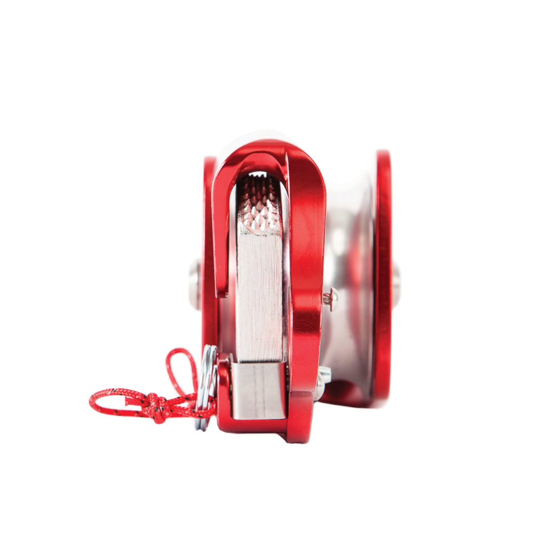 Self-locking pulleys